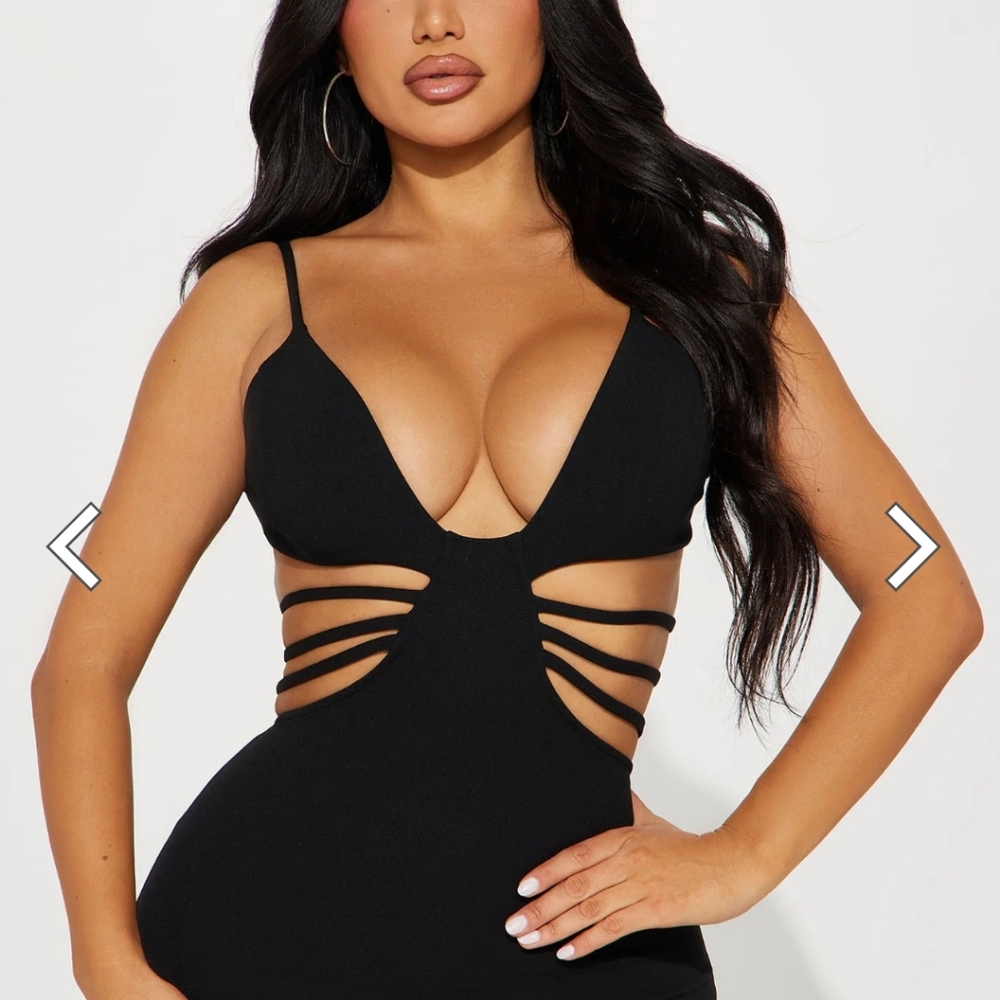 Fashion Nova Sexy Maxi Cutout Dress - Picture 2 of 6
